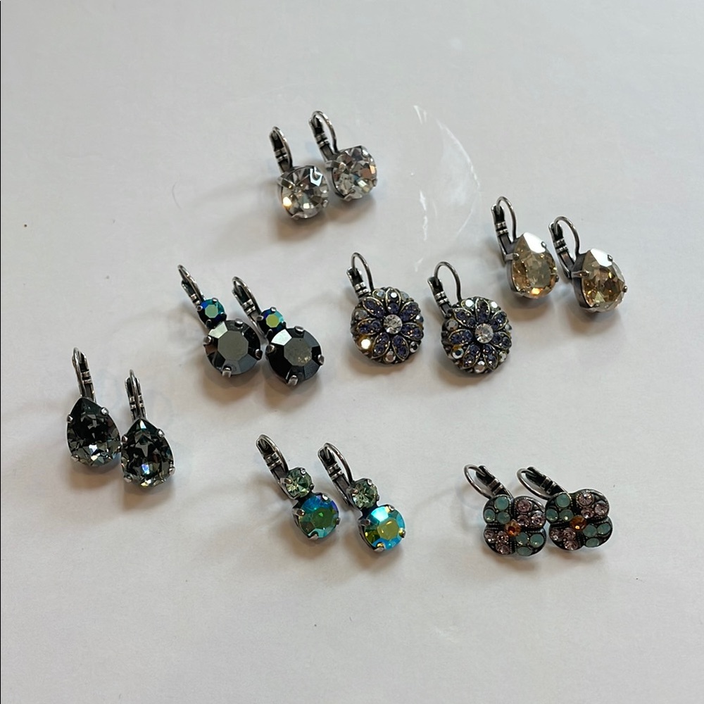 Mariana Multi-Color Crystal Earrings Sets